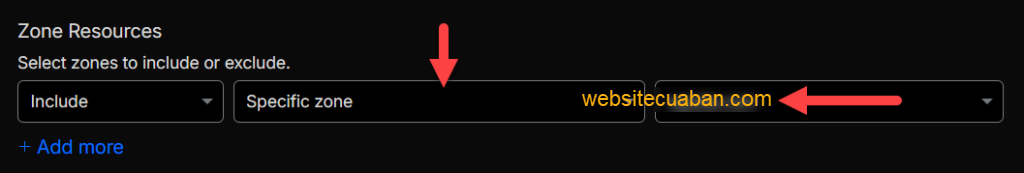 Chỉ định chính xác website của bạn
