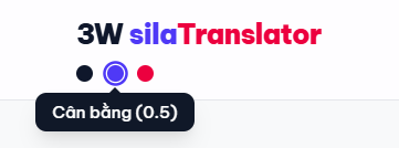 Chế độ dịch mặc định